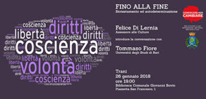 Scopri di più sull'articolo Quinto incontro del ciclo CONOSCERE PER CAMBIARE