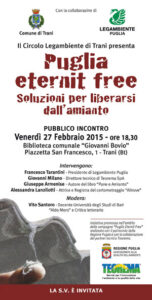 Scopri di più sull'articolo Incontro dibattito sulle possibili Soluzioni per liberarsi dall’amianto